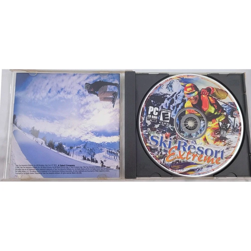Global Star Ski Resort Extreme PC CD-ROM Software OS Windows Good Tycoon‎ Sim